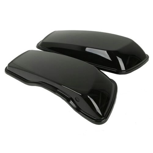 VIVID BLACK SADDLEBAG LIDS FIT FOR HARLEY TOURING '14-'24