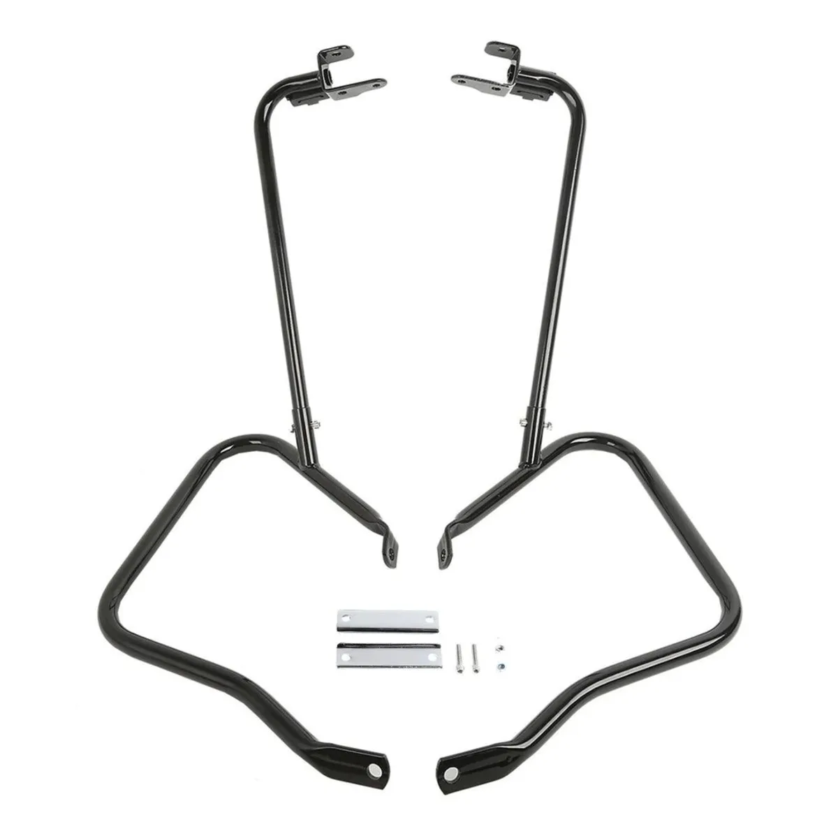 SADDLEBAG BRACKET GUARDS BAR FIT FOR HARLEY TOURING 2014-2024
