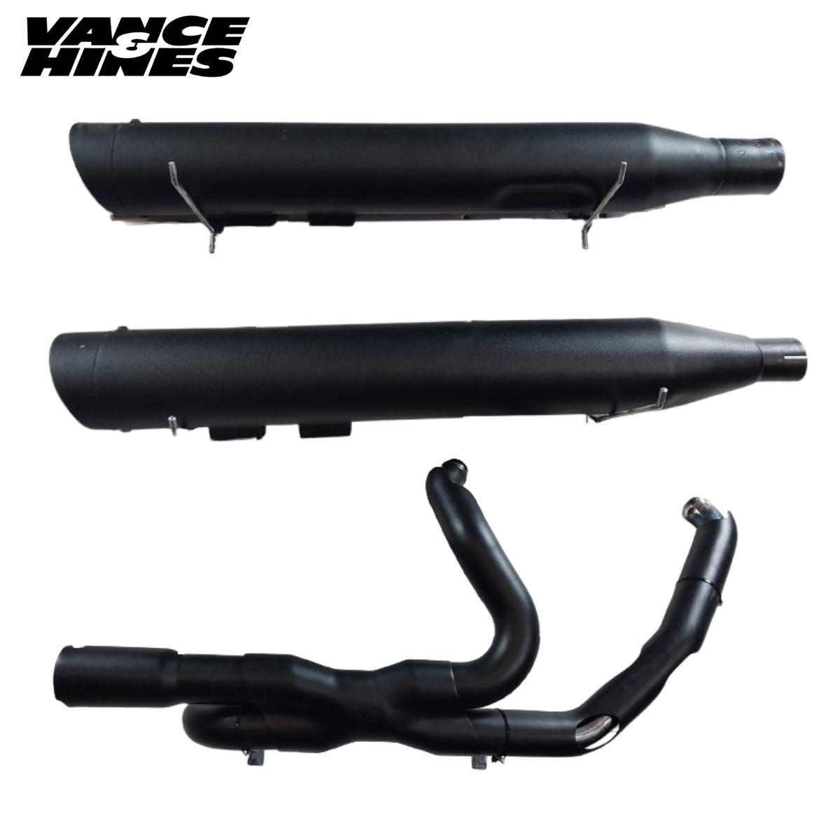 VANCE & HINES MOTORCYCLE PCX HEADER EXHAUST & MUFFLERS-USED