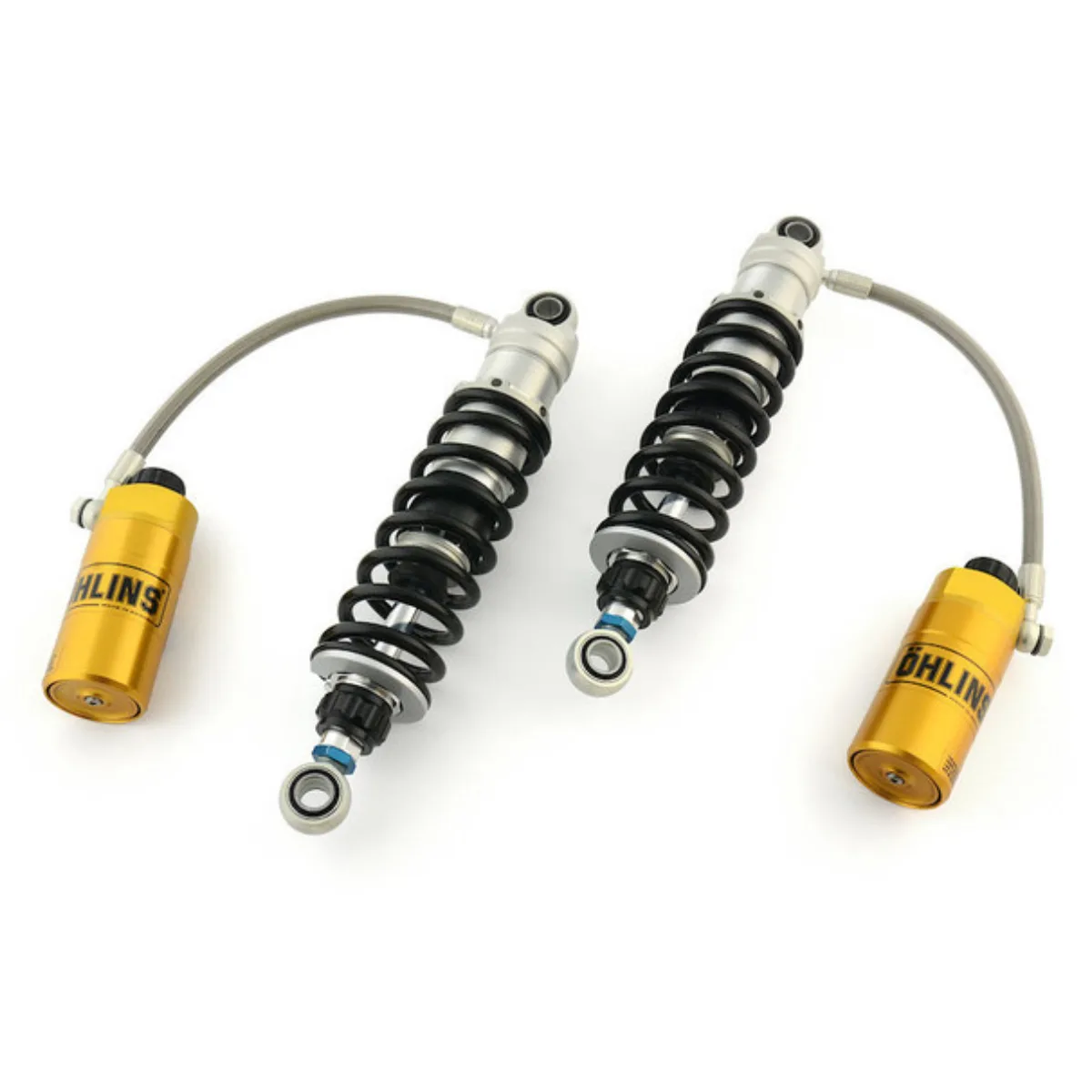 ÖHLINS STX 36 TWIN SHOCK ABSORBER HD 357 (337 MM, BLACK SPRINGS)FOR HARLEY TOURING - USED